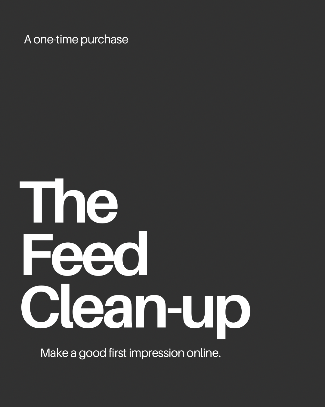 The Feed Cleanup